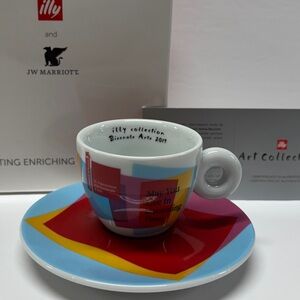 illy Art Collection 2019 Biennale Arte Espresso Cup & Saucer Limited Edition NIB